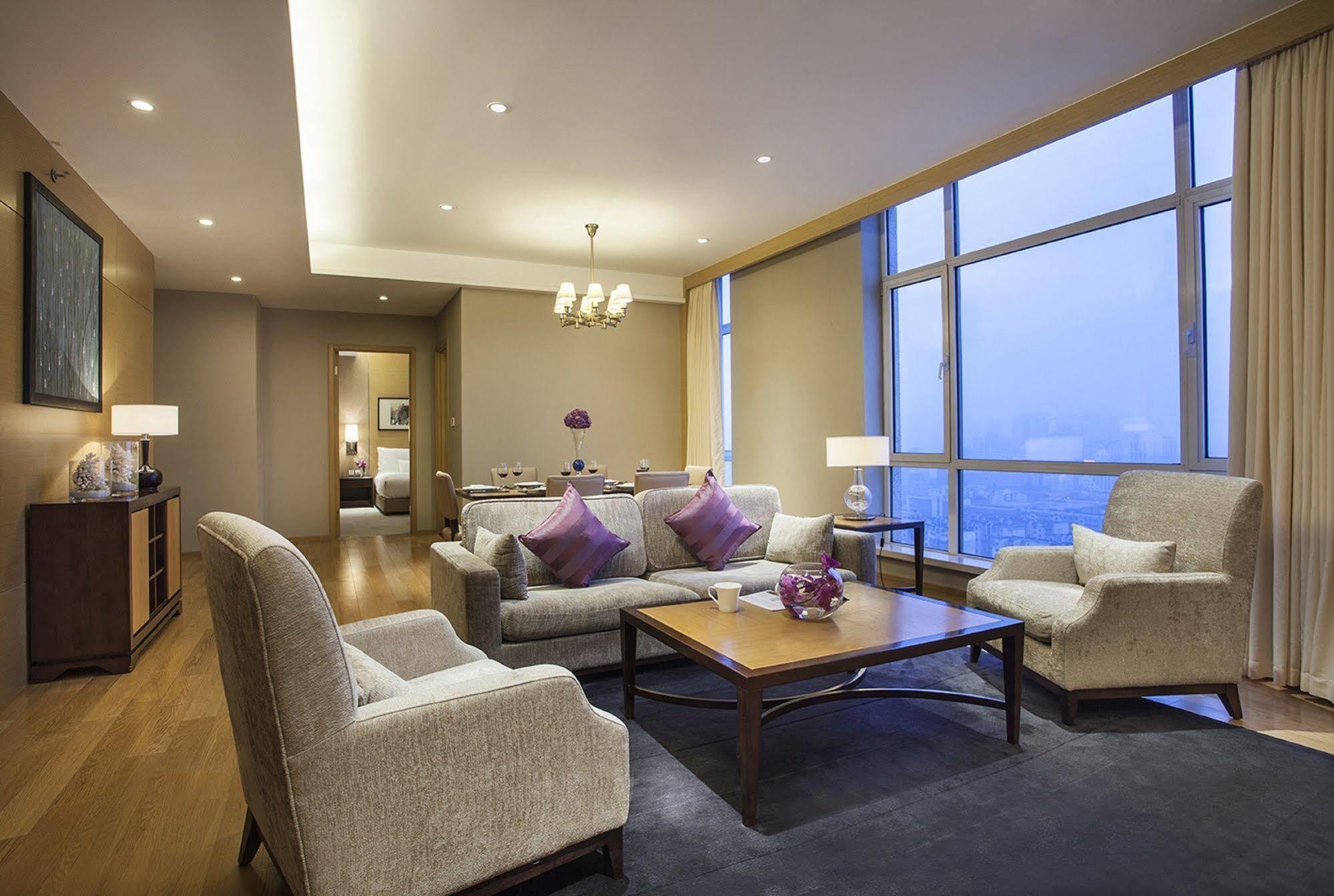 ซอเมอร์เซ็ท แกรนด์ เซ็นทรัล ตาเหลียน Apartment ต้าเหลียน ภายนอก รูปภาพ