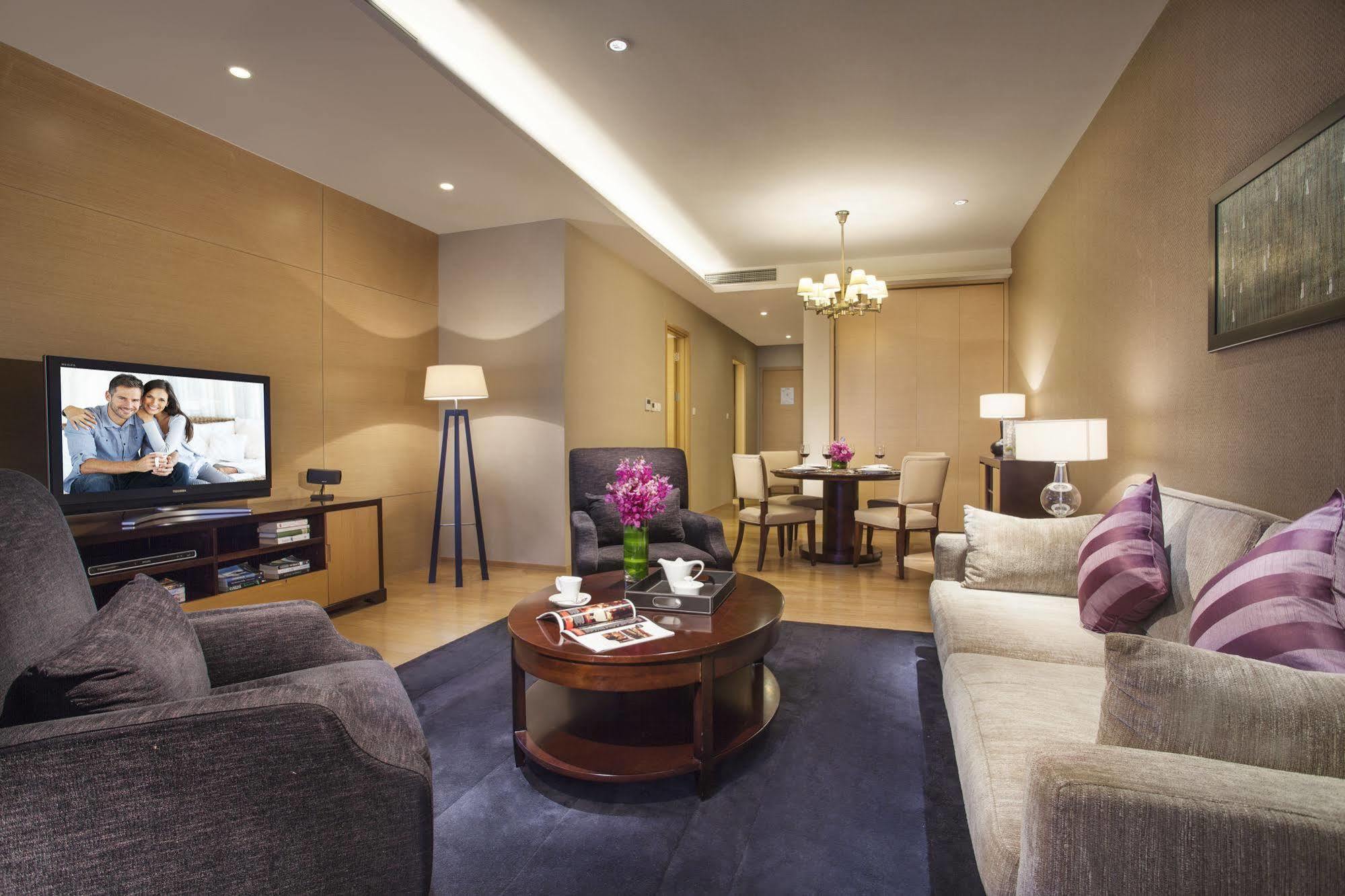 ซอเมอร์เซ็ท แกรนด์ เซ็นทรัล ตาเหลียน Apartment ต้าเหลียน ภายนอก รูปภาพ