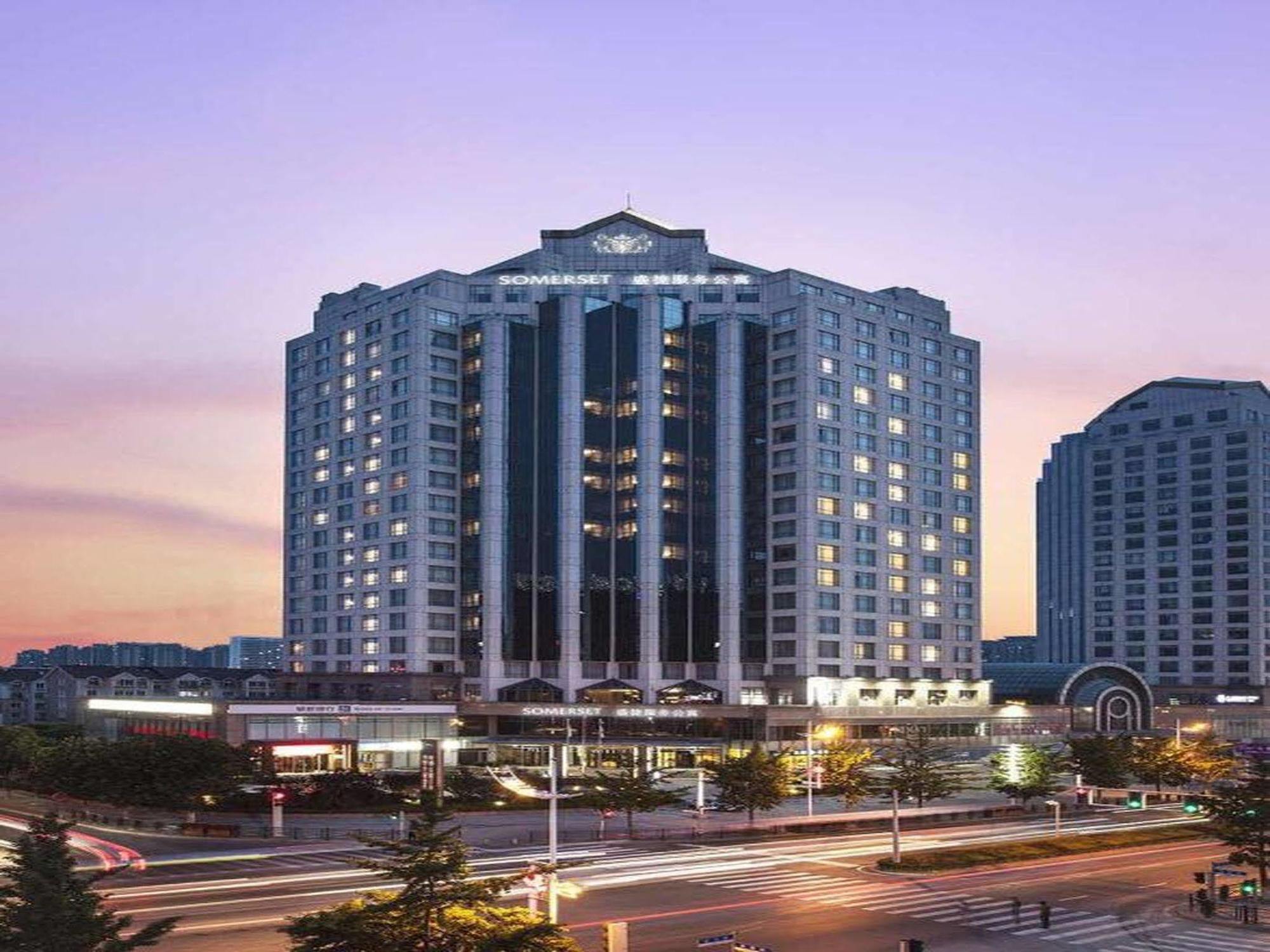 ซอเมอร์เซ็ท แกรนด์ เซ็นทรัล ตาเหลียน Apartment ต้าเหลียน ภายนอก รูปภาพ